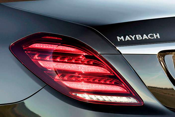 Задние фонари Mercedes-Maybach S-Class 2018