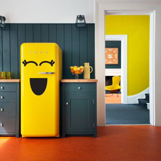 5. Наклейки, с которыми ваш холодильник будет улыбаться для дома, кухня, прикольные вещи