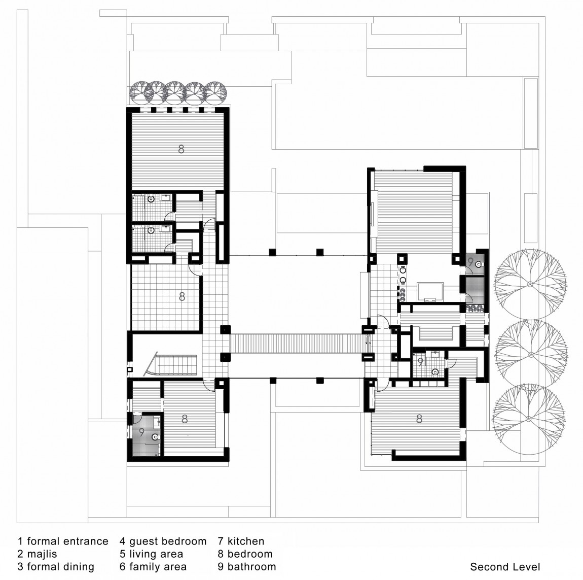 План схема второго этажа