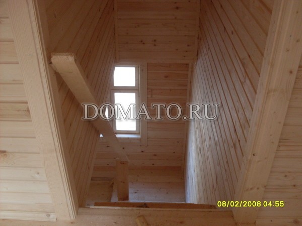 фото внутри деревянного дома из бруса