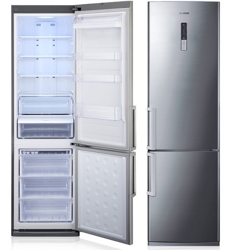 Холодильник Самсунг серого цвета