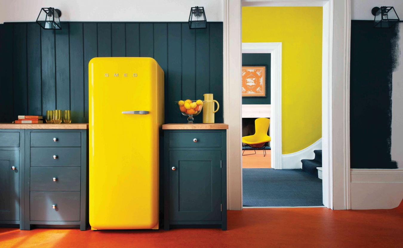 Ретро-холодильники SMEG в современном интерьере