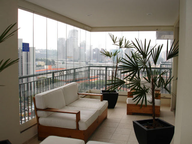 Фото оформления балкона 58