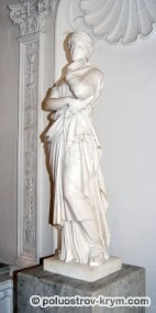 Скульптура "Пенелопа". Парадная столовая. Ливадийский дворец. Крым