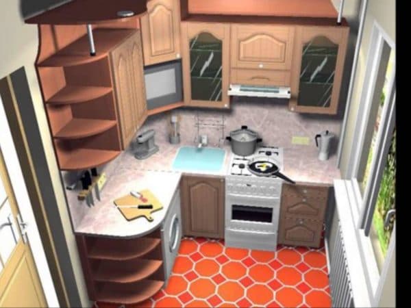 ремонт и дизайн маленькой кухни