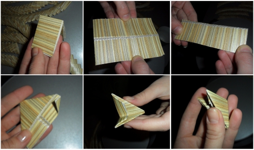 Собираем из бумаги модуль оригами
