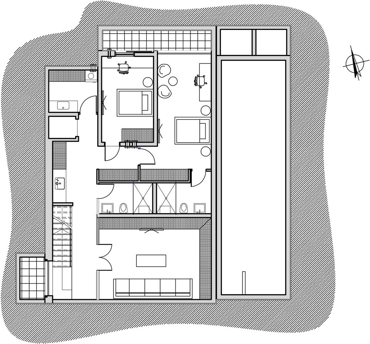 Israelevitz Architects, дизайн двухэтажного дома, дизайн двухэтажных домов фото, дизайн двухэтажных домов внутри, дизайн интерьера двухэтажного дома