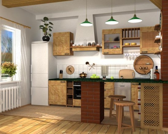 Seoski stil u unutrašnjosti kuhinje (60 fotografija) - otok udobnosti i mira u vašem domu