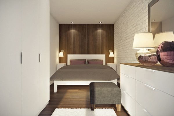 Дизайн спальни в двухкомнатной квартире студии 45 кв м