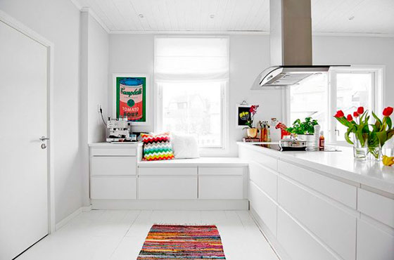 Белые кухни в современном стиле фото и описания