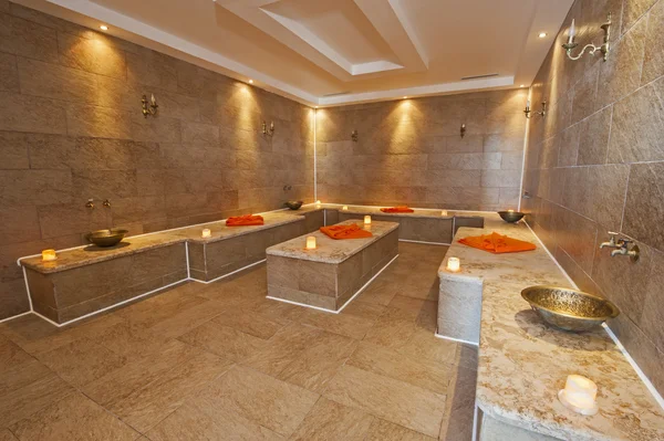 Интерьер турецких бань в центре здоровья — стоковое фото