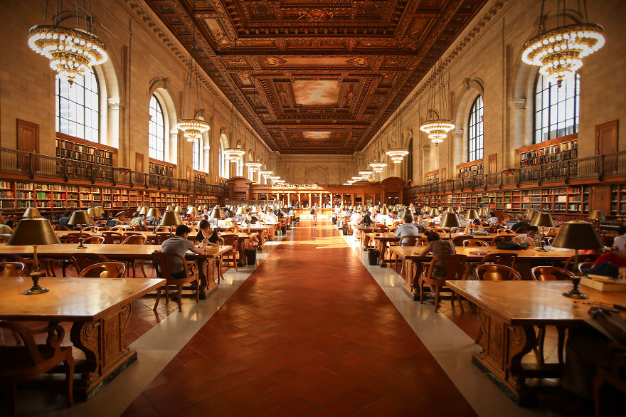 Величественные библиотеки мира: общественная библиотека Нью-Йорка
