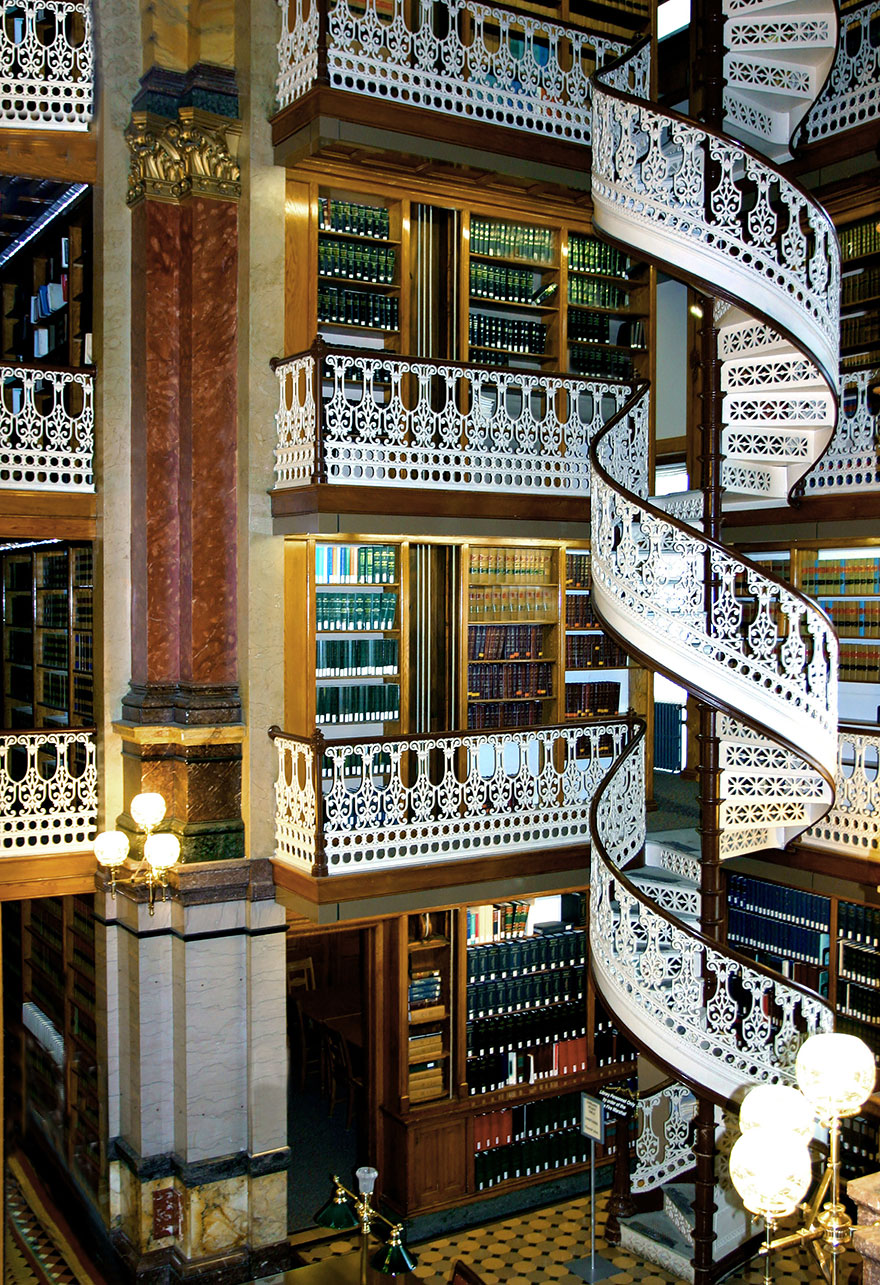 Величественные библиотеки мира: юридическая библиотека штата Айова