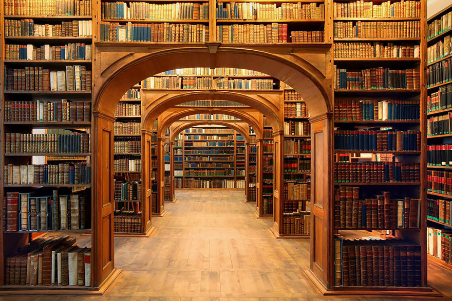 Величественные библиотеки мира: The Oberlausitzische Library Of Science