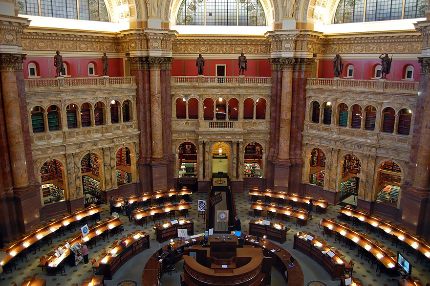 Величественные библиотеки мира: Библиотека Конгресса