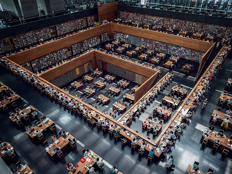 Величественные библиотеки мира: Китайская национальная библиотека