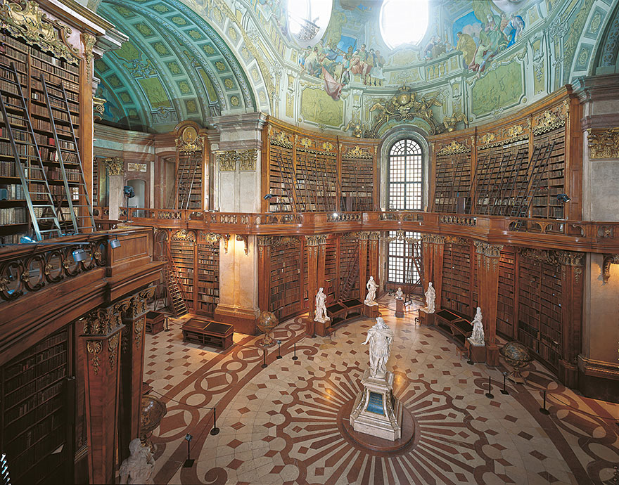 Величественные библиотеки мира: Австрийская Национальная библиотека