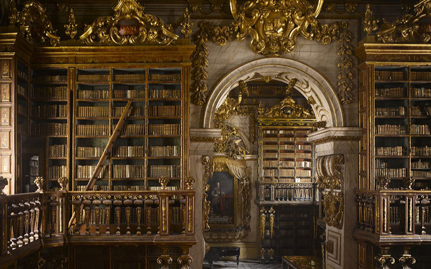 Величественные библиотеки мира: библиотека в стиле барокко