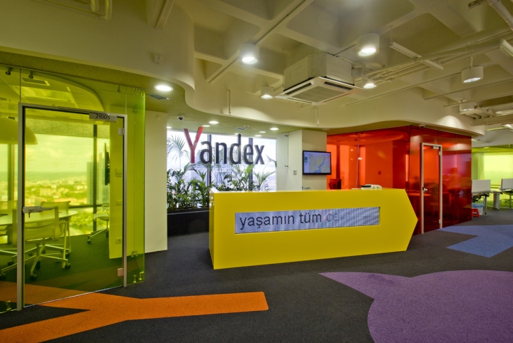 Необыкновенный офис Яндекса в Стамбуле, Турция