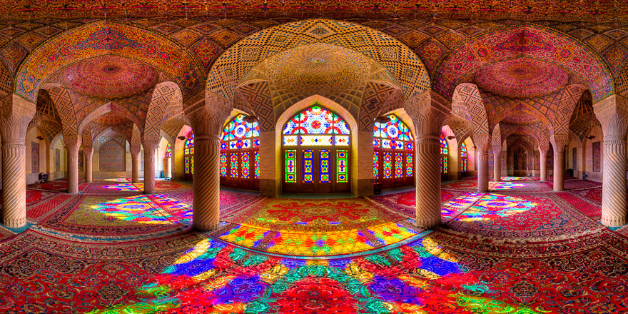 Завораживающие интерьеры мечетей в фотографиях Мохаммада Ганжи-23