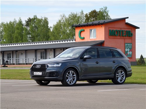 Предпросмотр audi q7 s-line 2016 вид сбоку