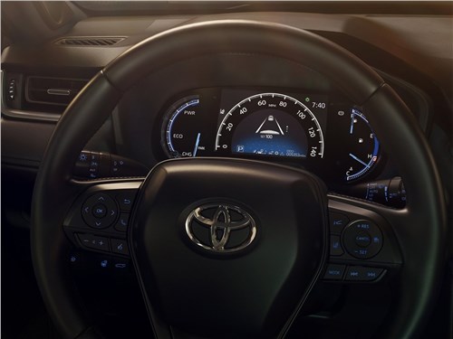 Предпросмотр toyota rav4 2019 приборная панель