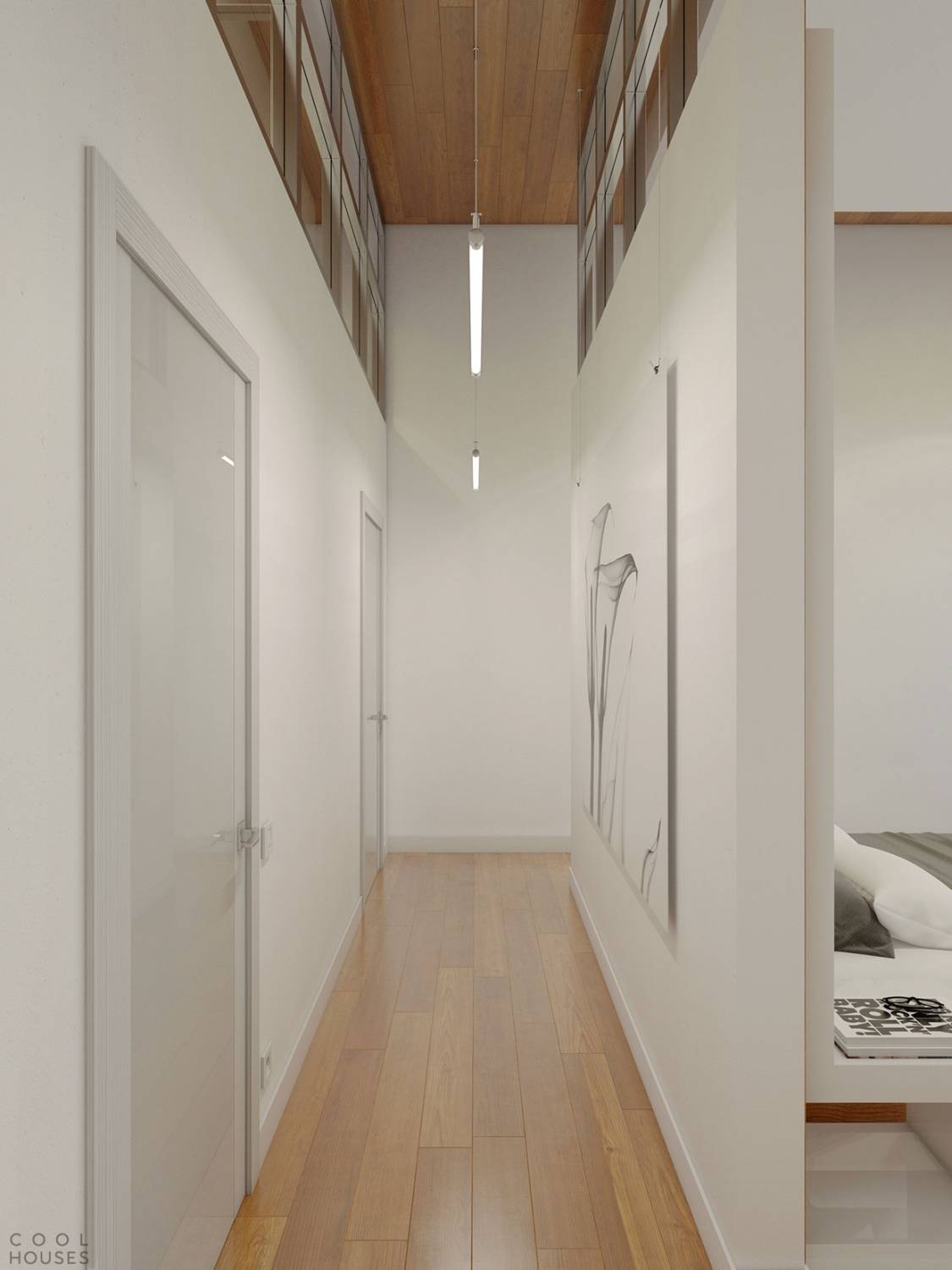 Проект дизайна квартиры-студии в стиле минимализма