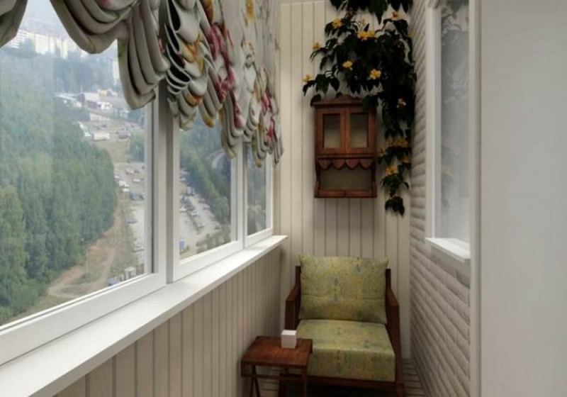 			Ремонт балкона в хрущевке своими руками: оригинальный дизайн привычного интерьера		