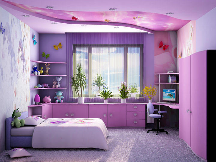 Мебель в детскую комнату девочке 10 лет