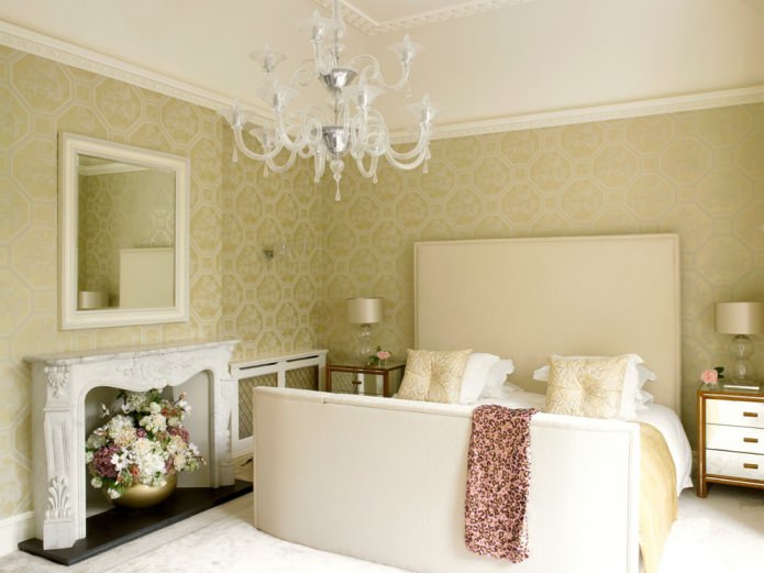 классический дизайн спальни