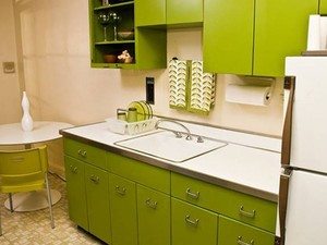 Кухни фисташкового цвета с фото
