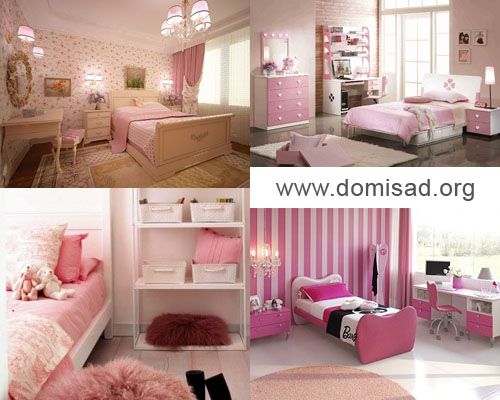 Фотографии спален в розовых тонах