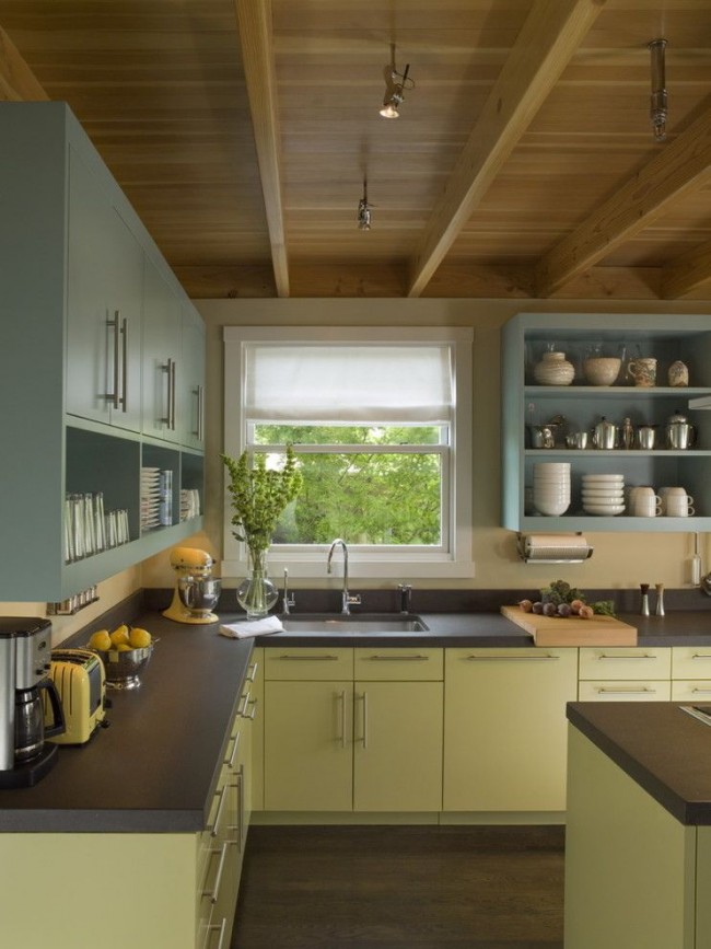 50 идей голубой кухни в интерьере (Фото новинок)