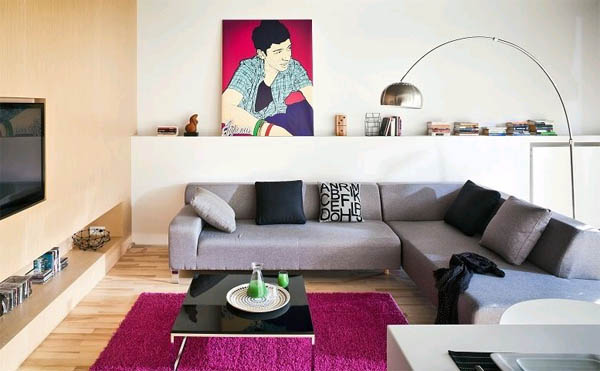 Красивый угловой диван способен стильно украсить интерьер современной гостиной