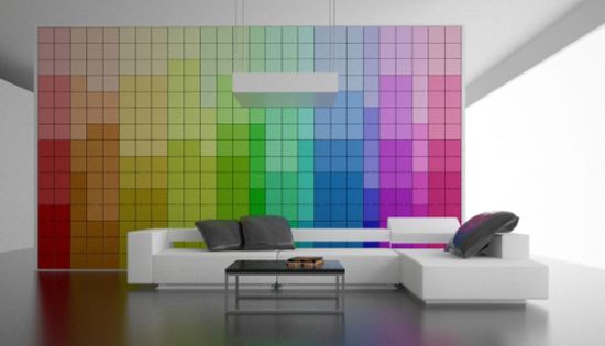Радужный интерьер: все цвета радуги в одном помещении