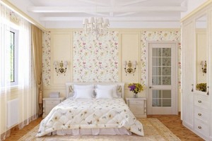 Дизайн спальни в классического стиля