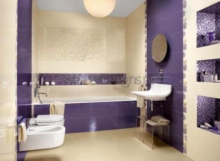 дизайн ванной комнаты – мозаика
