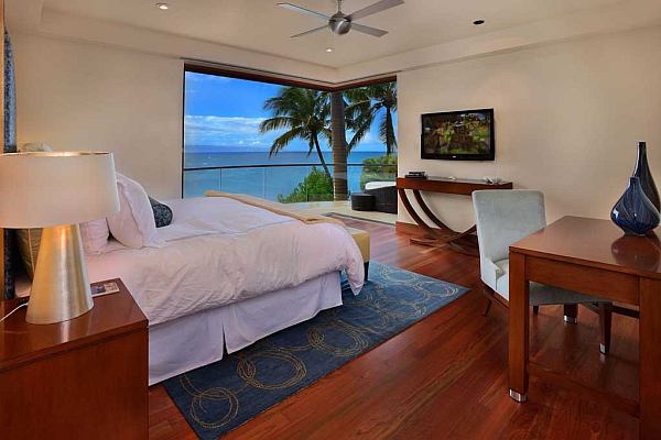 Спальня с видом на океан. Фото 21