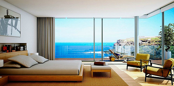 Спальня с видом на океан. Фото 23