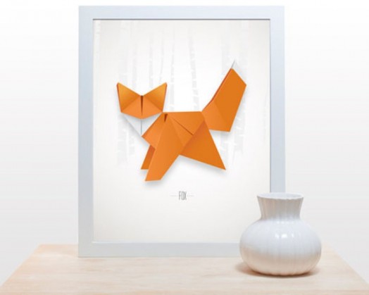 Оригами в детской комнате. Фото 12