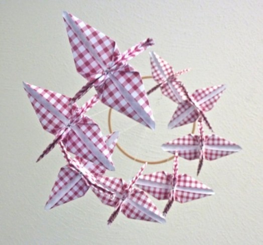 Оригами в детской комнате. Фото 8