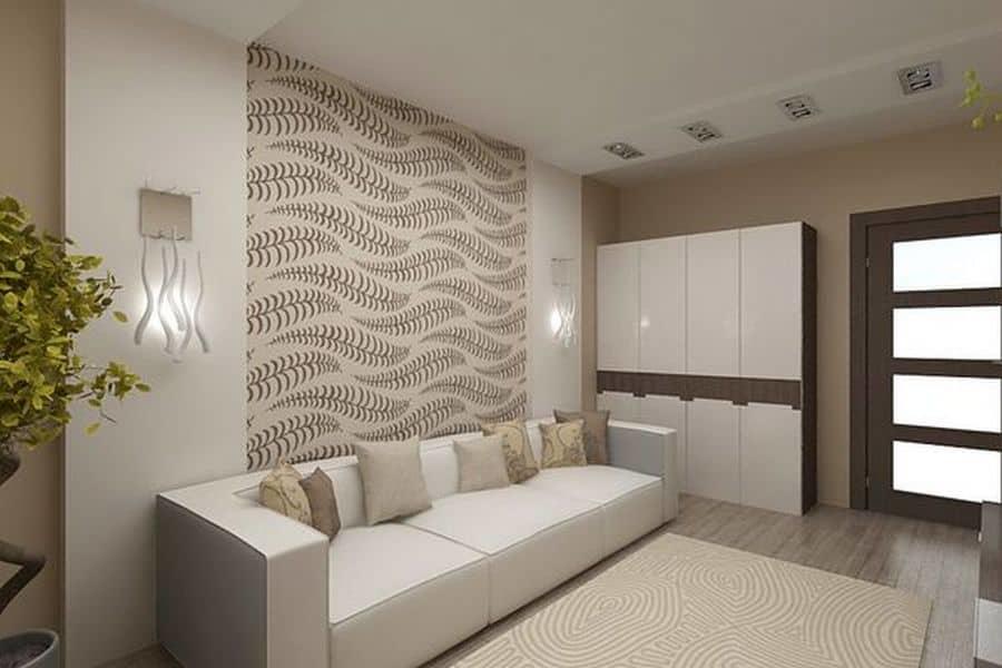 Дополнительно украсить гостевую комнату можно при помощи дорогого текстиля
