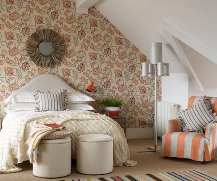 Для спальни на мансарде можно подобрать любое стилевое направление, включая стиль прованс