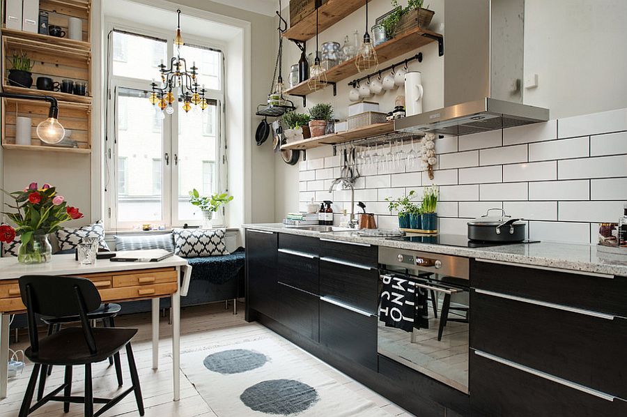 Скандинавский стиль в интерьере кухни - Фото 28