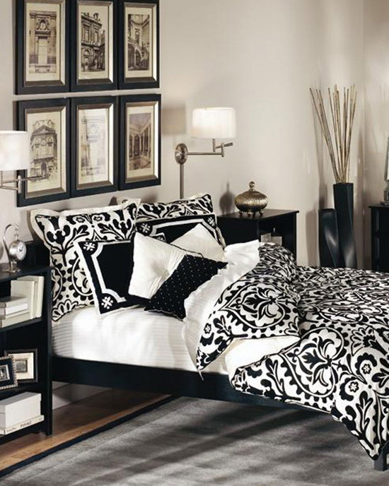 traditional-black-and-white-bedroom-profesional-design