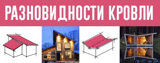 20 разновидностей кровли