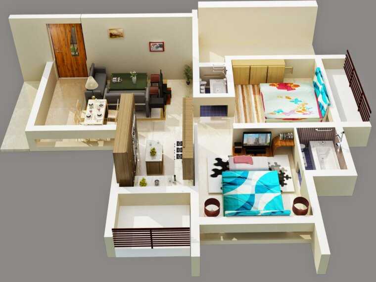 План интерьера комнаты:  комнаты: приложение для дизайна .