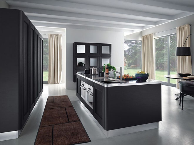 Современные минималистические дизайны кухни в белом цвете Newpix.ru - позитивный интернет-журнал