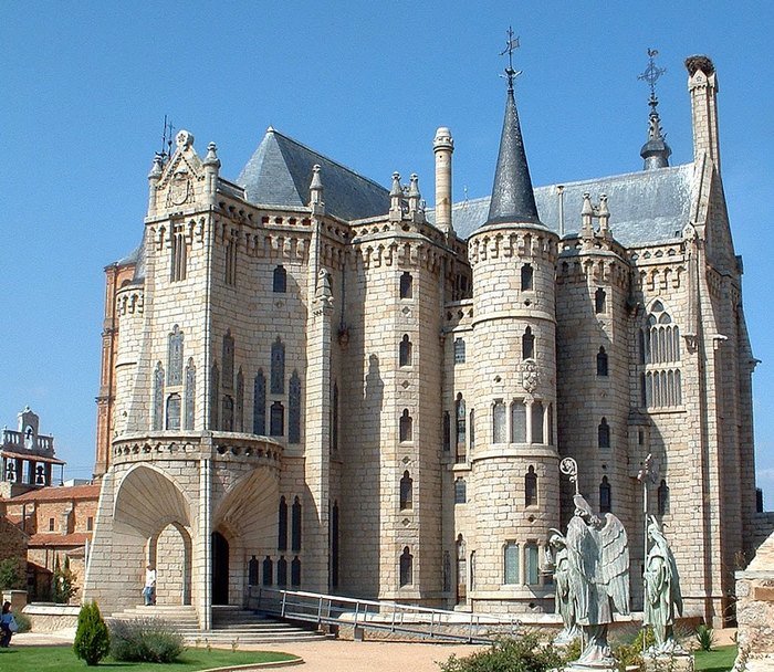 Епископский дворец, Асторга, Антонио Гауди, Gaudi, архитектура Гауди