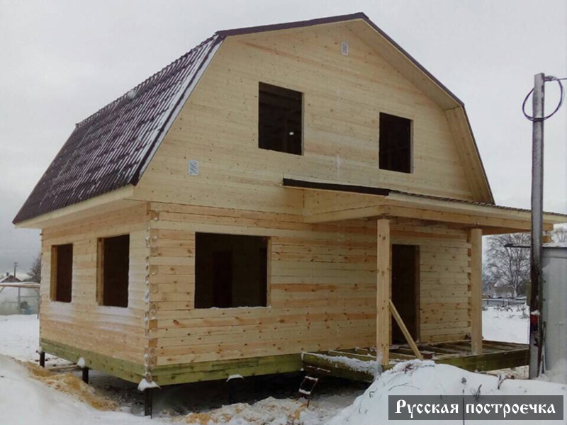 Особенности оформления дома из бруса в русском стиле